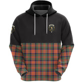 Stewart Royal Ancient Clan Half Of Tartan Hoodie